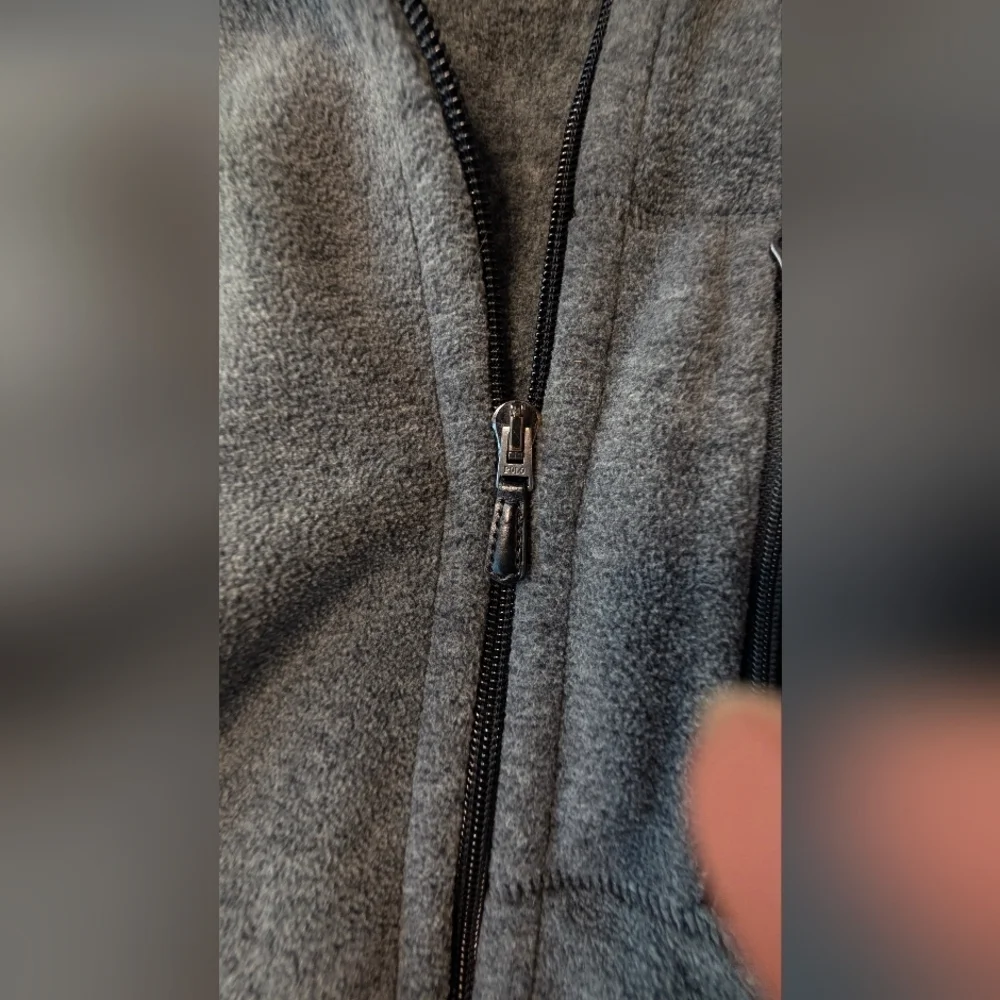 Polo Ralph Lauren Performance Grey Fleece Lined Jacket 2XL Full-Zip